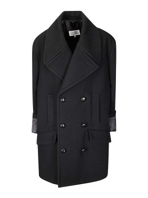 MM6 MAISON MARGIELA: knee length coats - Coat