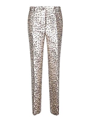 P.A.R.O.S.H.: カジュアルトラウザー - カジュアルパンツ - 金