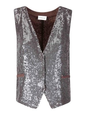 P.A.R.O.S.H.: Chalecos  - Chaleco - Marrón