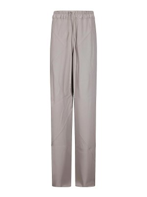 RICK OWENS: casual trousers - Drawnstring Bias Trousers