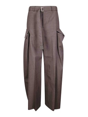 Sacai: casual trousers - Suiting Pants