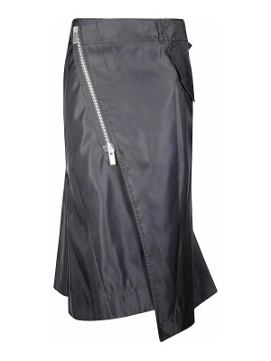 Sacai: Knee length skirts & Midi - Nylon Twill Skirt