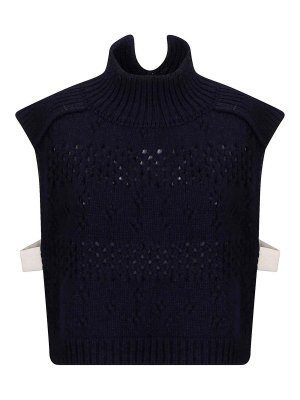 SIBEL SARAL: maglieria gilet - Gilet Pugno