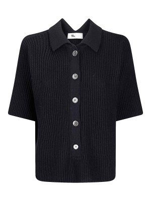 SIBEL SARAL: Polos  - Polo - Bleu Foncé