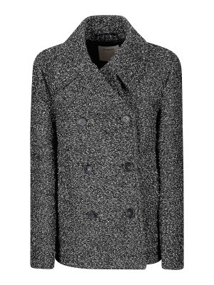 SPORTMAX: ショートコート - ショートコート - 黒