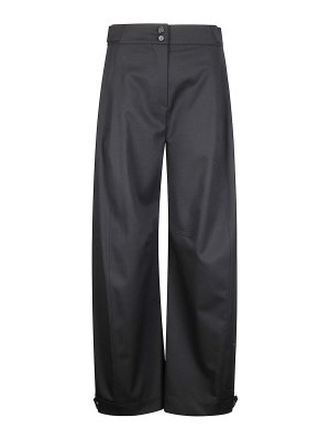 STEFANO MORTARI: カジュアルトラウザー - カジュアルパンツ - 黒