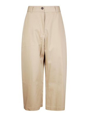 STUDIO NICHOLSON: casual trousers - Wide Crop Pant