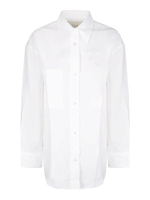 STUDIO NICHOLSON: shirts - Shirt With Embroidery