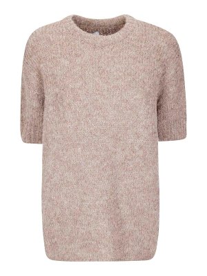 THIBAULT VAN DER STRAETE: Suéteres con cuello pico - Suéter Cuello Redondo - Marrón