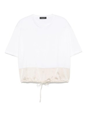 FABIANA FILIPPI: maglia collo rotondo - Maglia Con Inserti