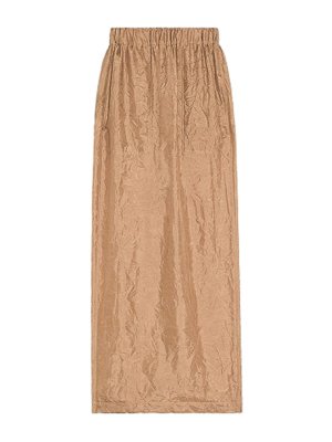 Max Mara: Long skirts - Long Skirt In Crushed Wool Aeroso1234