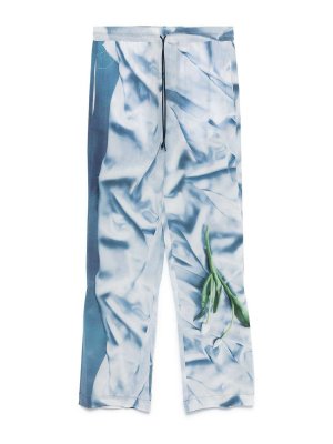 VICTORIA BECKHAM: pantaloni casual - Pantaloni del pigiama in raso