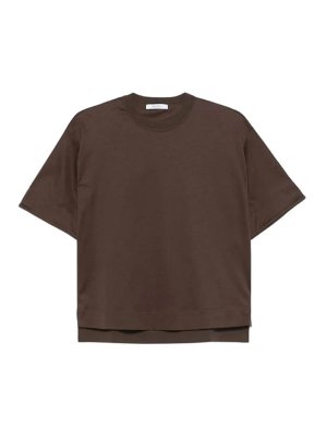 Max Mara: Camisetas - Camiseta - Marrón