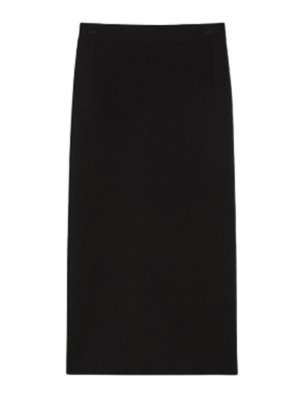 Max Mara: Knee length skirts & Midi - Viscose Crepe Pencil Skirt