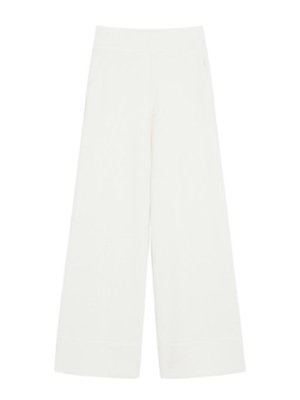Max Mara: flared jeans - Flared Trousers In Technical Jersey