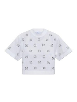 OFF-WHITE: Camisetas - Camiseta - Blanco