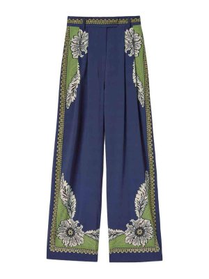 LA DOUBLEJ: pantaloni casual - Pantaloni a fiori Brooklyn di La Doublej