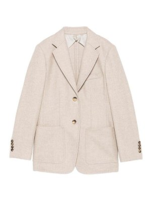 Max Mara: blazers - Single-Breasted Blazer