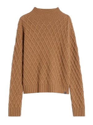 Max Mara: Suéteres con cuello pico - Suéter Cuello Redondo - Moli
