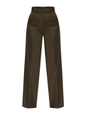 Max Mara: Casual Hosen - Casual Hose - Dunkelgrün