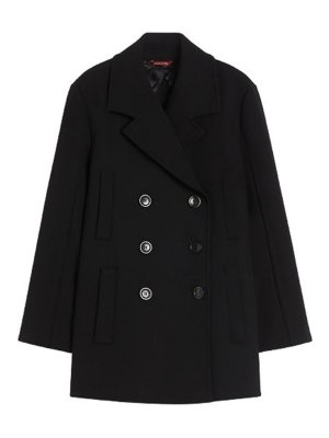 MAX MARA STUDIO: Chaquetas casual - Chaqueta Casual - Negro