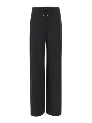 MAX MARA STUDIO: カジュアルトラウザー - カジュアルパンツ - 黒
