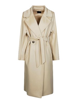 WEEKEND MAX MARA: Abrigos semilargos - Abrigo Midi - Crema