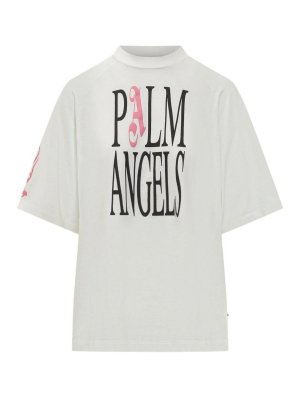 Palm Angels: Camisetas - Camiseta - Flame