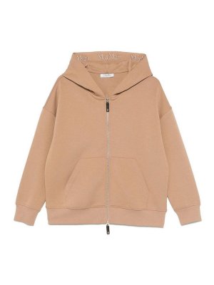 S MAX MARA: Sweatshirts & Sweaters - Jersey Hoodie