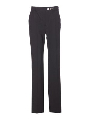 SPORTMAX: Pantalones de sastrerìa - Pantalones De Sastrería - Negro
