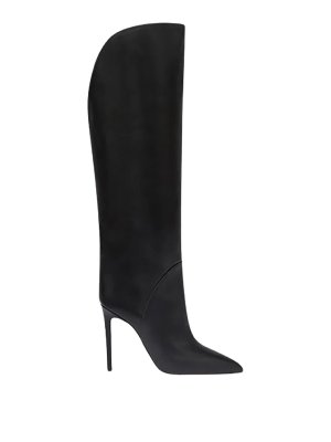 Paris Texas: boots - Black Leather Boot Gaia Boot