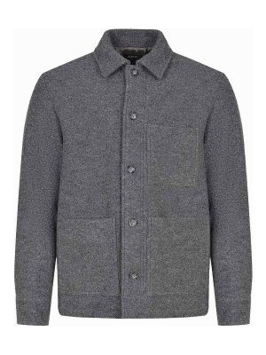 A.P.C.: shirts - Shirt Made Of  Wool