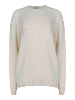 ALBERTA FERRETTI: Suéteres con cuello pico - Suéter Cuello Redondo - Blanco