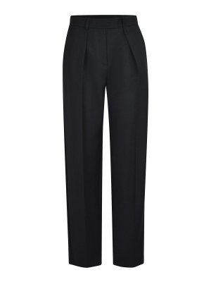 ALYSI: カジュアルトラウザー - カジュアルパンツ - 黒