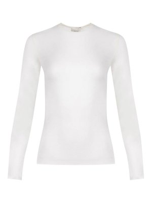 ALYSI: crew necks - Sweater Made Of A Wool Blend