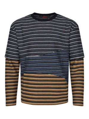 ANDERSSON BELL: Strickpullover mit Rundhalsausschnitt - Rundhalspullover - Bunt