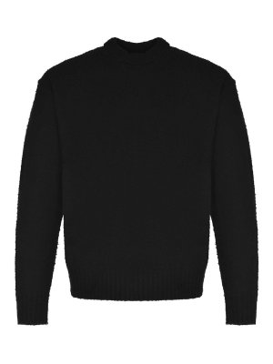 AXEL ARIGATO: Strickpullover mit Rundhalsausschnitt - Rundhalspullover - Schwarz