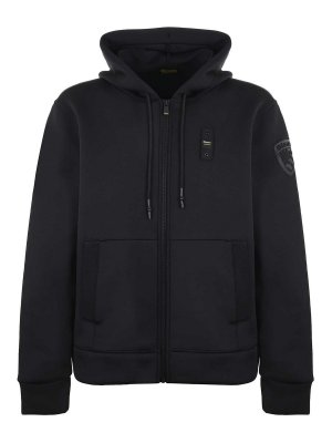 BLAUER: Sweatshirts & Sweaters - Neoprene Sweatshirt