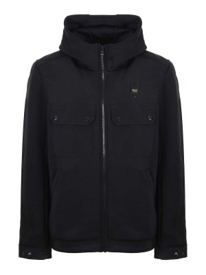 BLAUER: Sweatshirts & Sweaters - Neoprene Sweatshirt