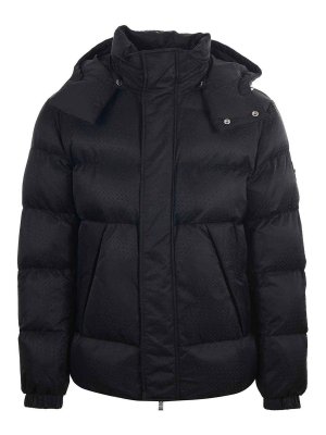 Hugo Boss: ダウン・ハイテクジャケット - ダウンジャケット - 黒