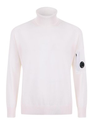 C.P. COMPANY: Turtlenecks & Polo necks - Wool Blend Turtleneck