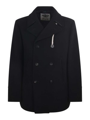 CAMPLIN: cappotti al ginocchio - Caban in misto lana