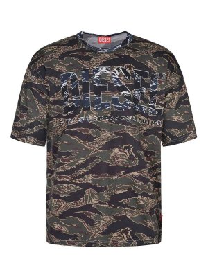 DIESEL: t-shirts - T-Shirt Made Of Cotton