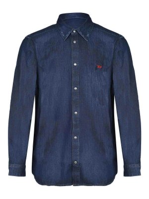 DIESEL: shirts - Shirt Made Of Denim
