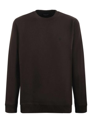 DONDUP: Sweatshirts & Pulls - Sweat-Shirts - Marron Foncé