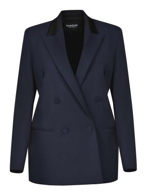 DONDUP: blazers - Donup Blazer Mae Of Wool Blen