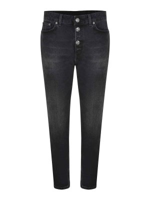DONDUP: Straight Leg Jeans - Straight Leg Jeans - Schwarz