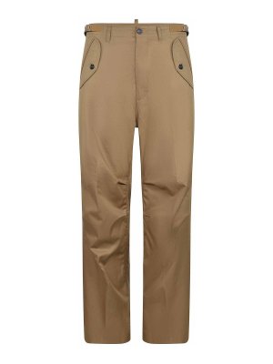 DSQUARED2: casual trousers - Trousers Made Of Cotton