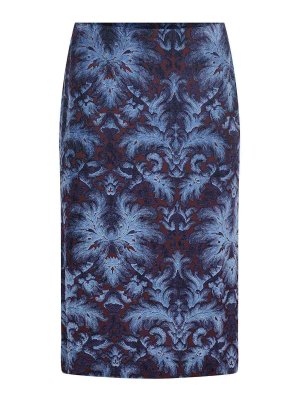 ETRO: Knee length skirts & Midi - Skirt Made Of Viscose Blend