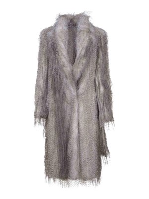 GIUSEPPE DI MORABITO: Fur & Shearling Coats - Giuseppe Morabito Fur Made Of Polyester